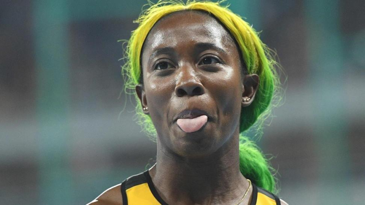 Shelly-Ann Fraser-Pryce.