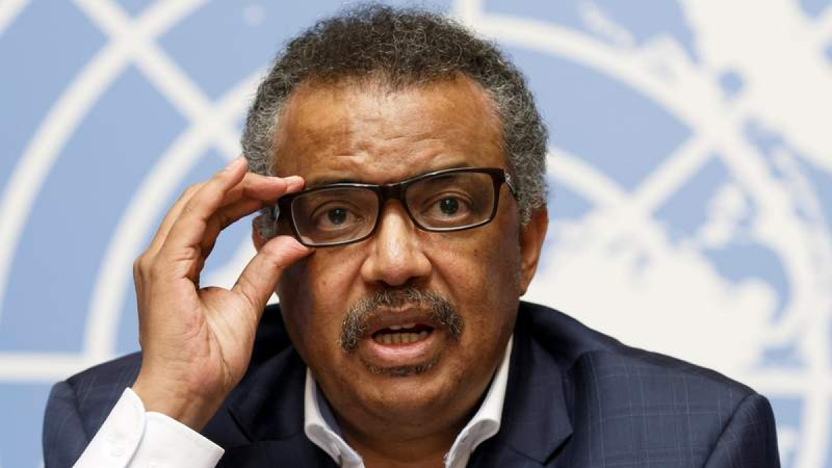 El director general de la OMS, Tedros Adhanom Ghebreyesus. SALVATORE DI NOLFI