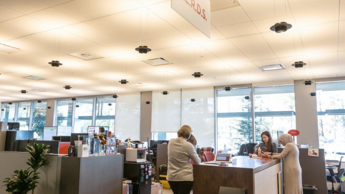 Imagen de la sede central de Netflix en Los Gatos (California)