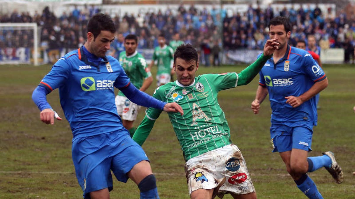 Rubén será baja por sanción ante el Sporting B.