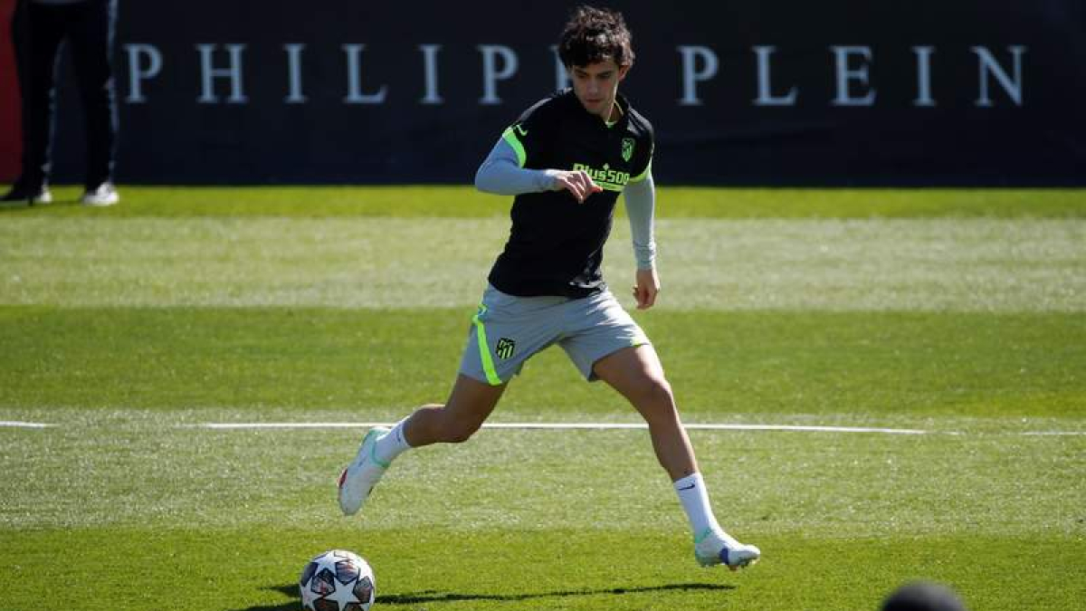 Joao Felix, suplente en los últimos partidos, confía en ser parte del once ante el Chelsea. J. C. HIDALGO