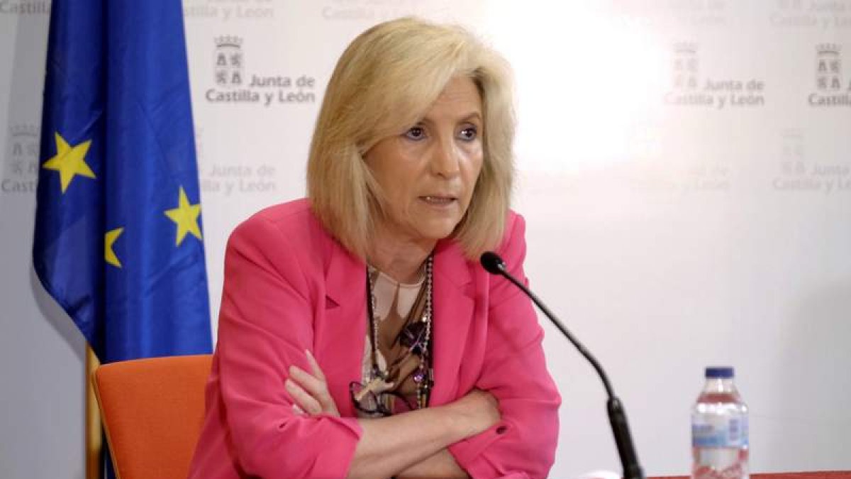 La consejera de Sanidad, Verónica Casado. JCYL