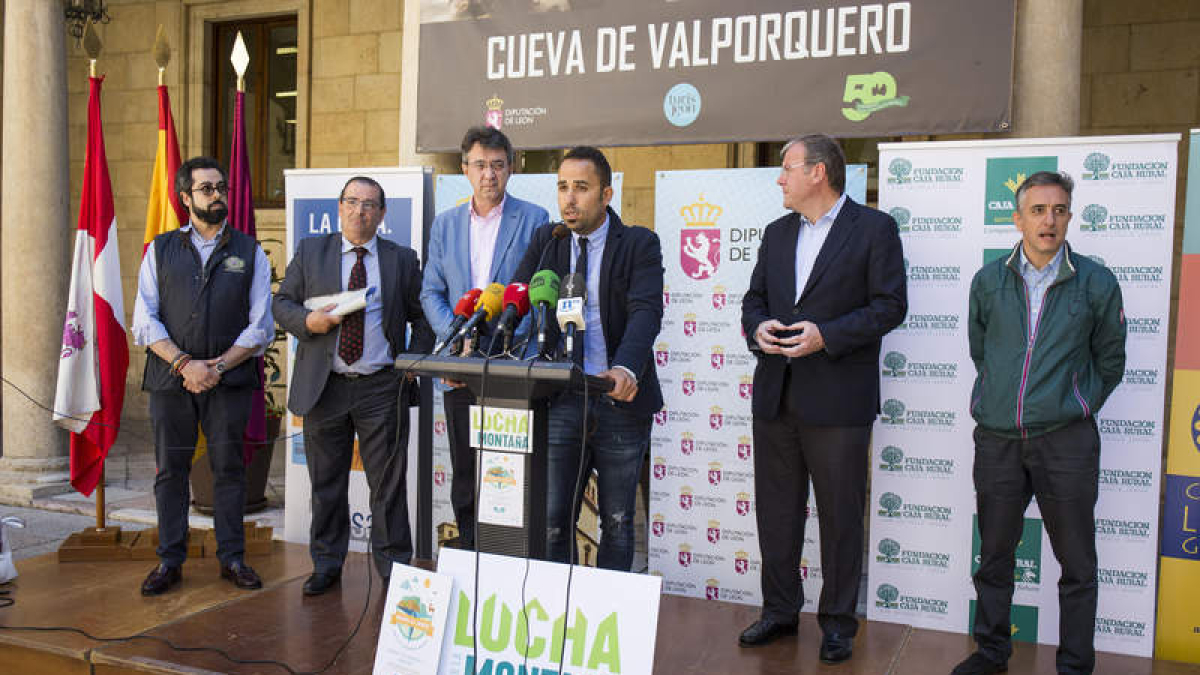 Presentación de la feria, ayer en la Diputación. FERNANDO F. PERANDONES