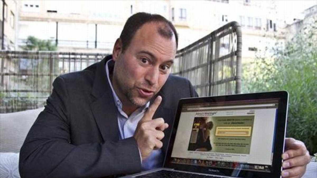 Noel Biderman, el fundador de Ashley Madison, en el 2011.