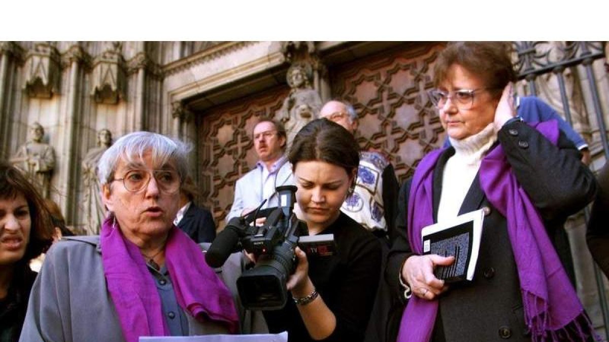 Las religiosas católicas se han manifestado para reivindicar su papel en la Iglesia. TONI GARRIGA