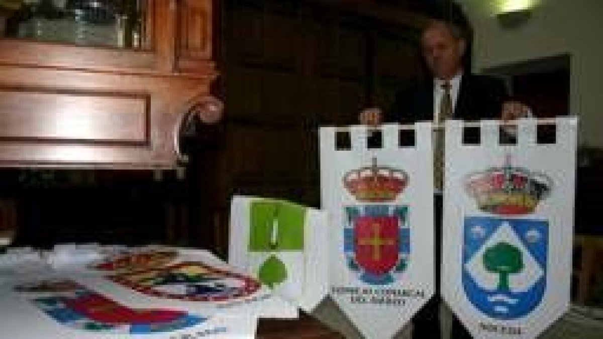 La basílica, en la foto el camarín, albergará todos los emblemas