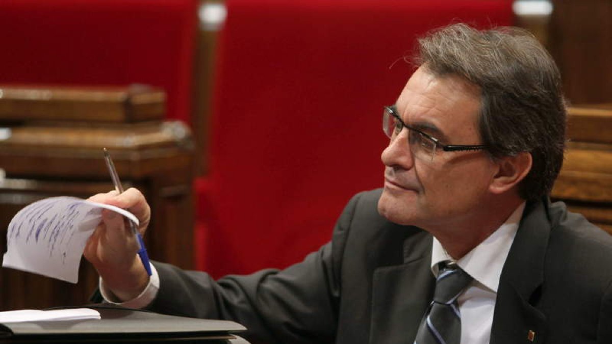 El presidente de la Generalitat de Cataluña, Artur Mas, en una imagen de archivo.