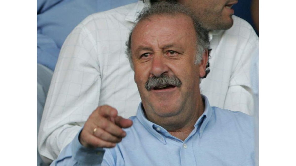 Vicente del Bosque vio en directo el Deportiva-Alicante del playoff de 2006.