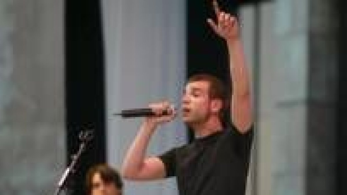 Yuri Méndez, uno de los miembros del dúo, en una imagen del 2004