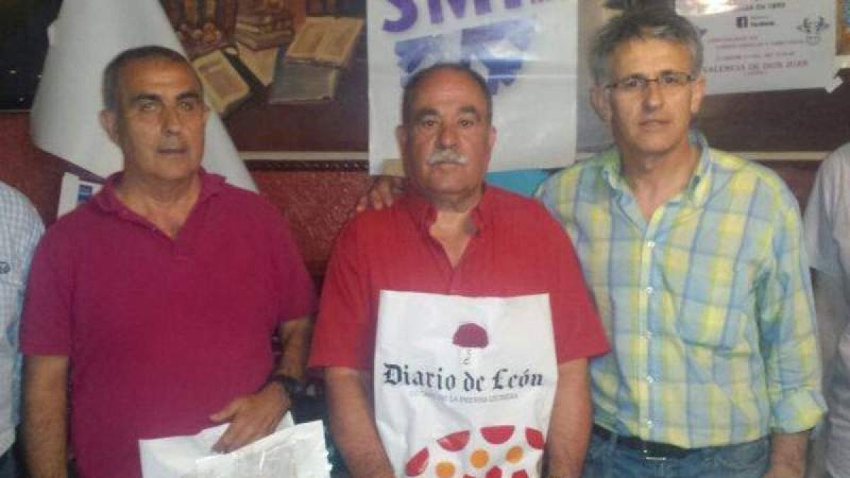 Los ganadores, Antonio Crespo y Fernado Moriñas.