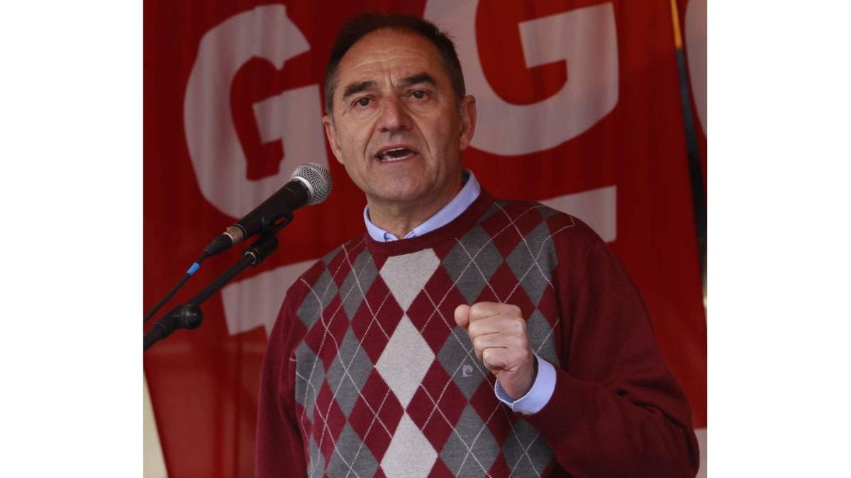Arturo Fernández, secretario de UGT en León.