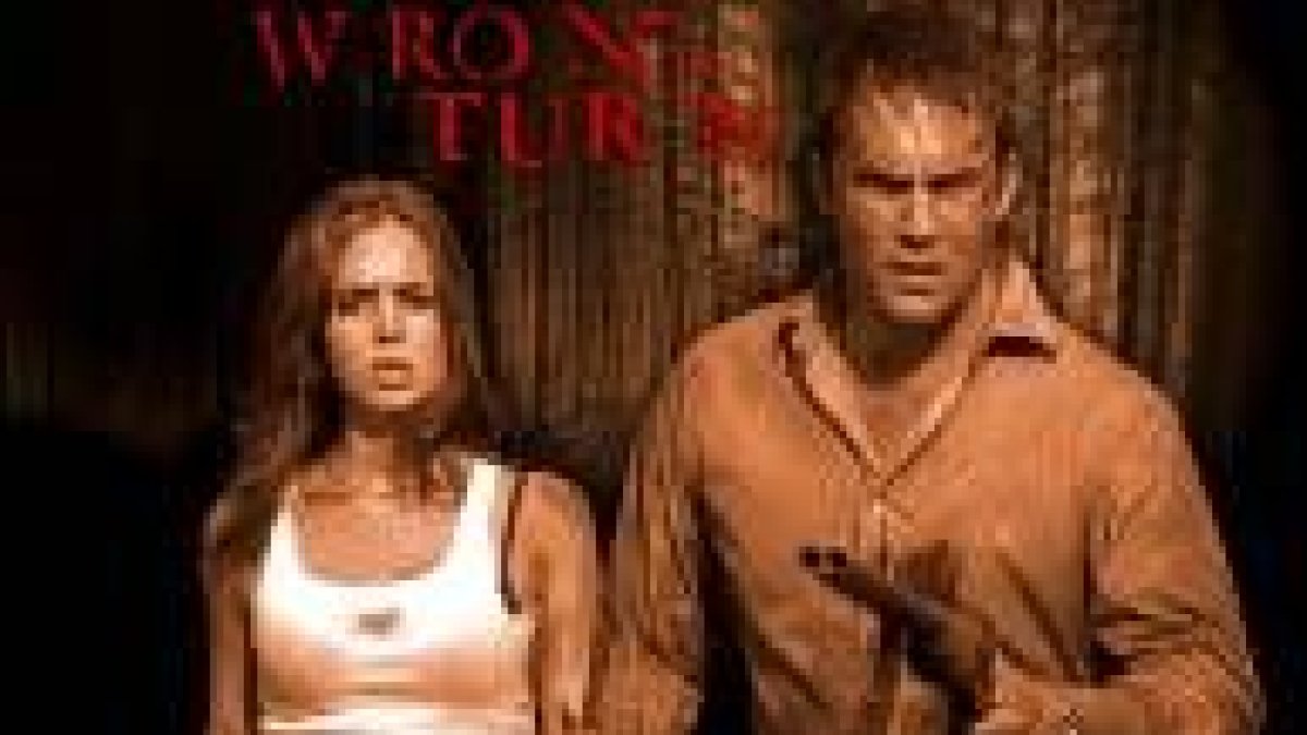 Desmond Harrington junto a la jovencísima Eliza Dushku