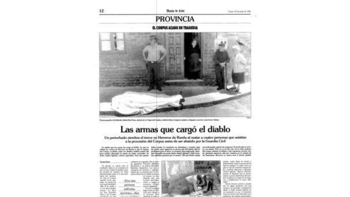 Herreros de Rueda, enlutecido para siempre