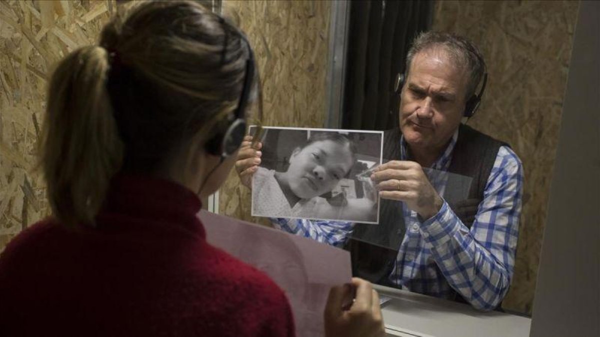 Un momento del vis a vis donde los espectadores analizan su relación con la violencia de género.