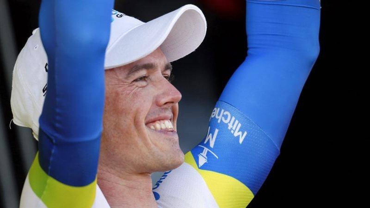 El Orica, en pleno esfuerzo.