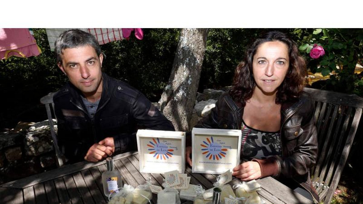 Los productos de la línea ‘Esencias de Luna’.