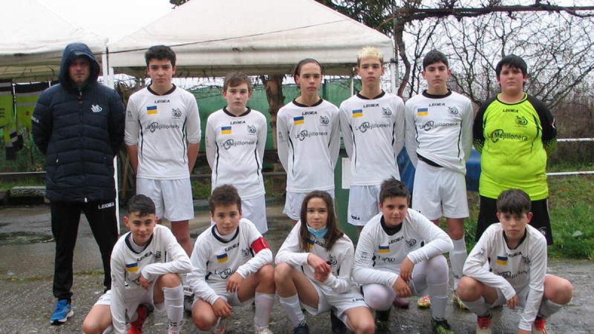 Equipo del Santa Marta que milita en la 3.ª Provincial Infantil. M. MACÍAS