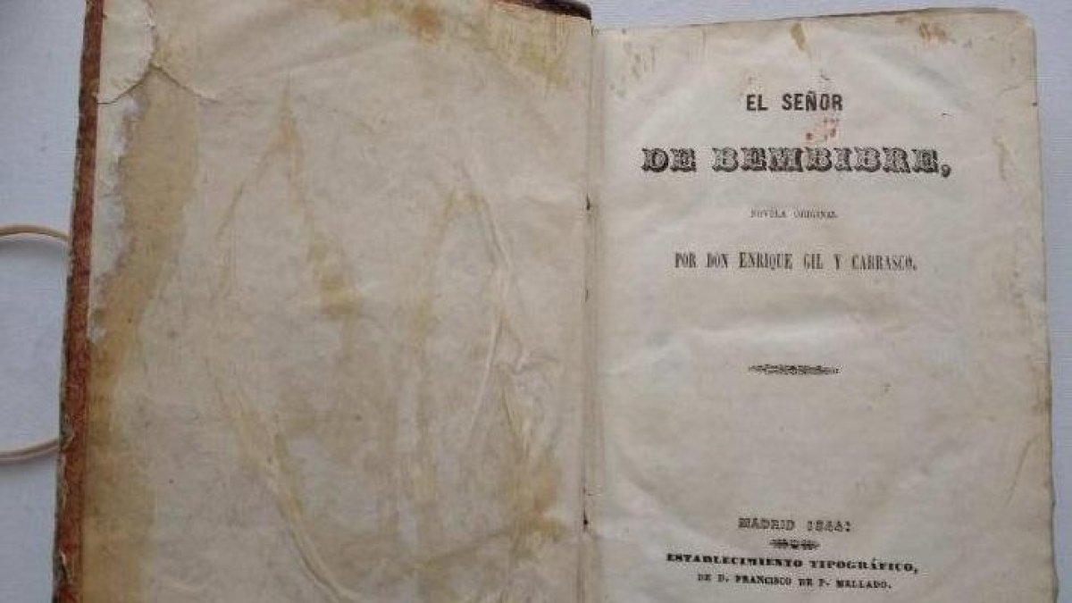 Portada de 'El Señor de Bembibre'.