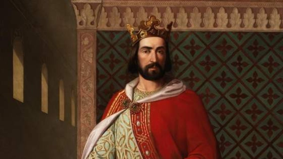Retratos de los monarcas leoneses Alfonso V y Fernando I. ARCHIVO