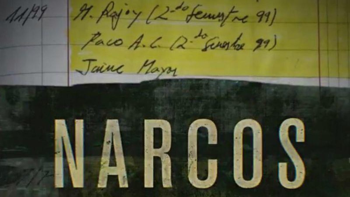 Imagen final del spot de Netflix en la que los papeles de Bárcenas se fusionan con la cabecera de la serie.