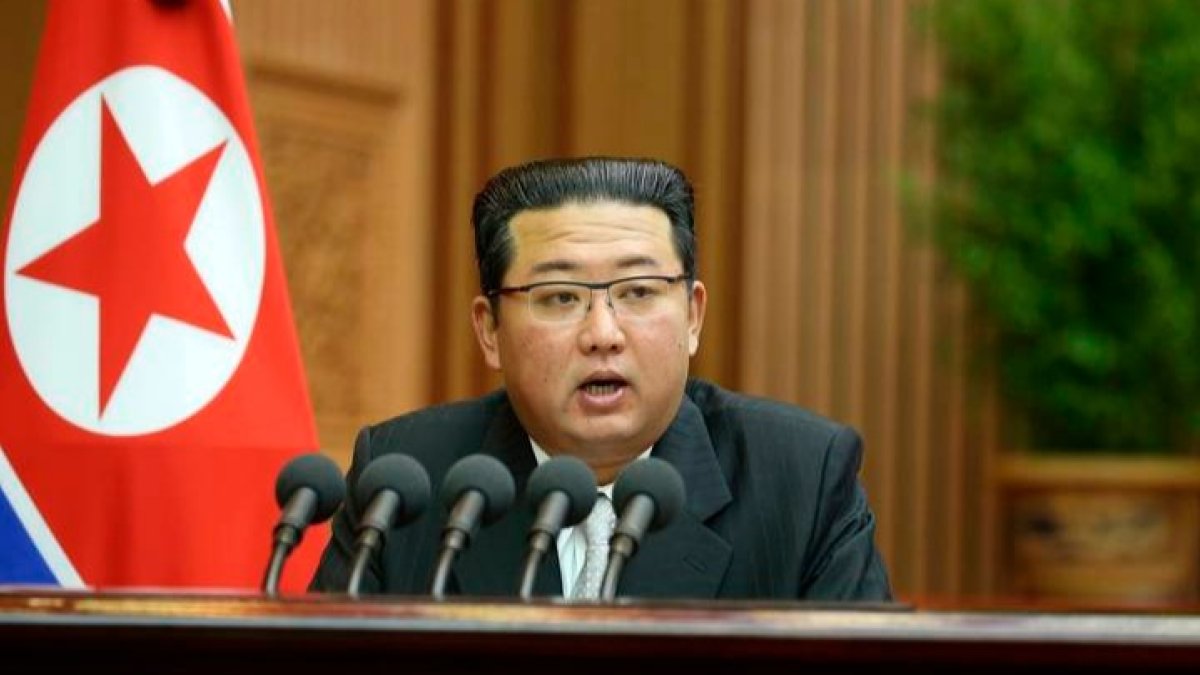 Kim Jong-un, líder de Corea del Norte. KCNA
