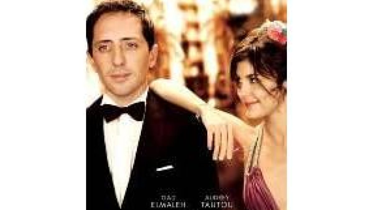 Los protagonistas del filme, Gad Almaleh y Audrey Tautou