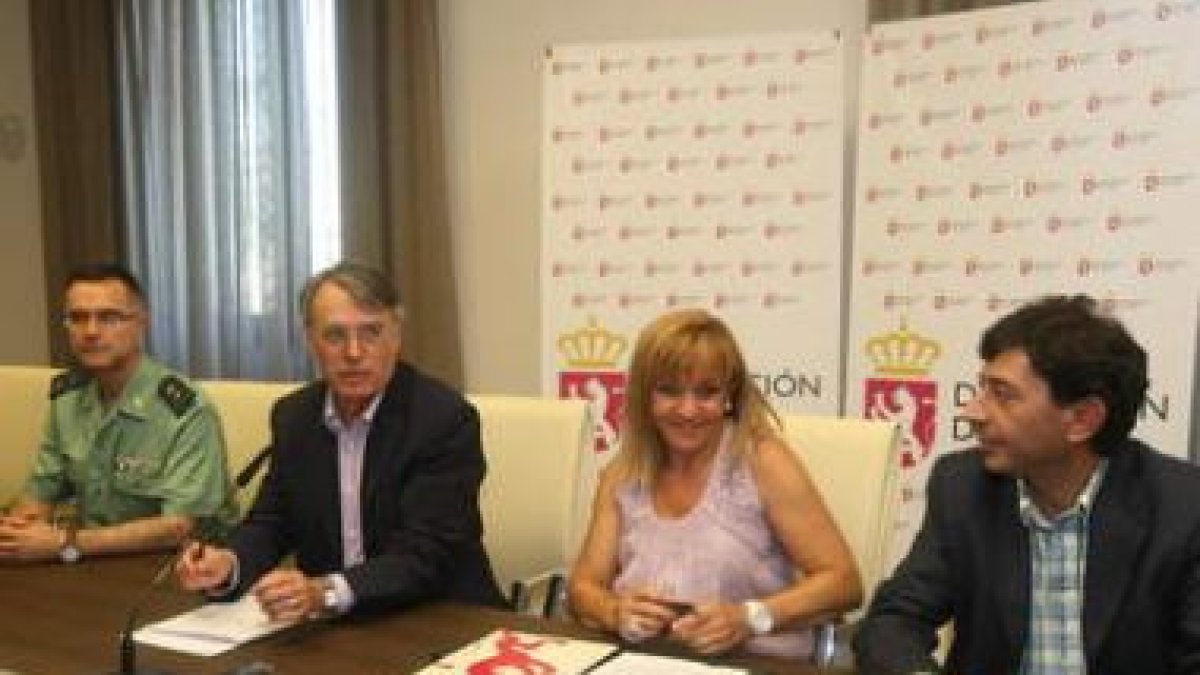 Clemente García, Álvarez, Carrasco y Jaime González.