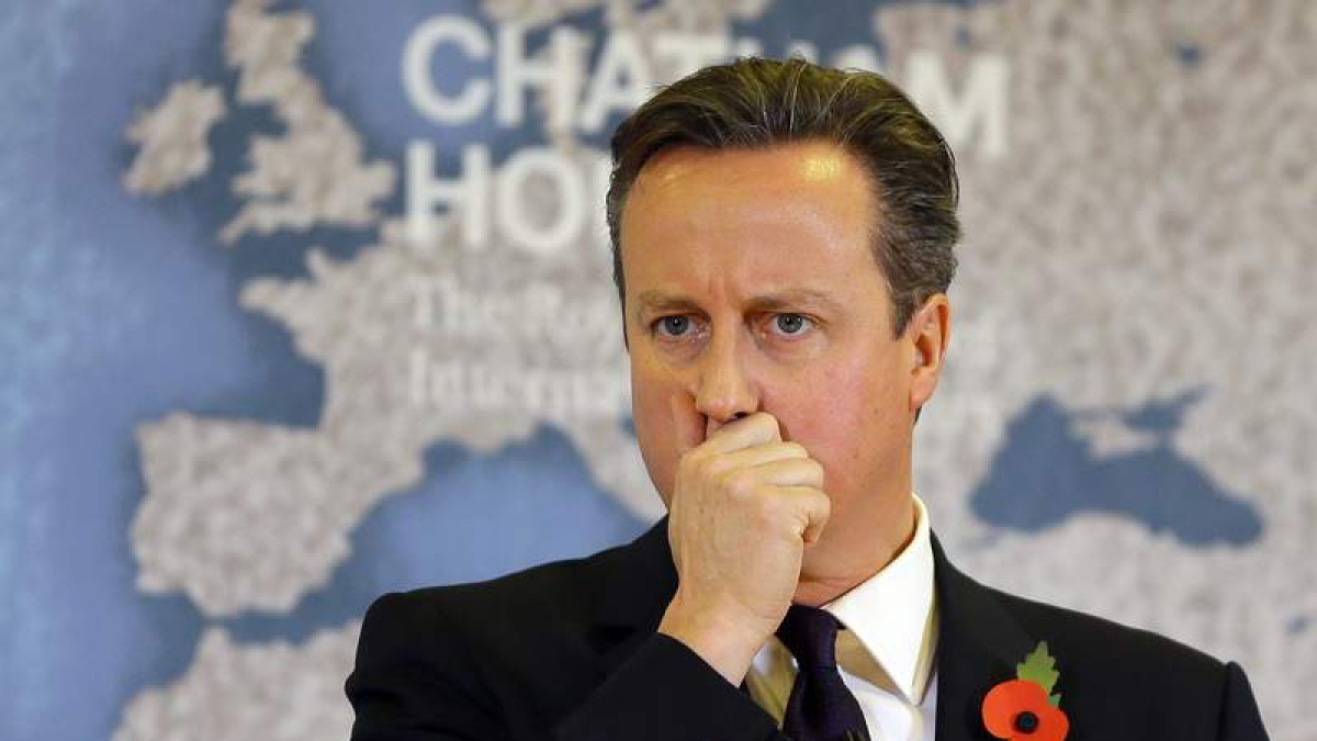 Cameron ofrece un discurso sobre la reforma de la UE.