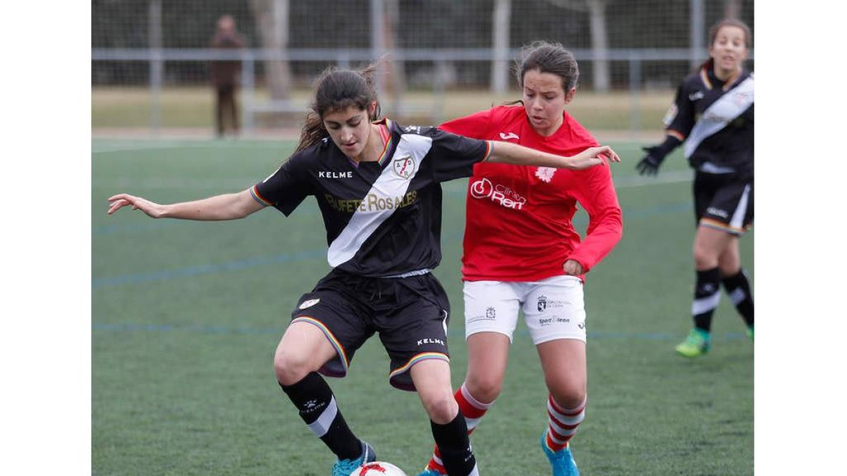El equipo leonés nunca se rindió para tutear al Rayo B. F. OTERO