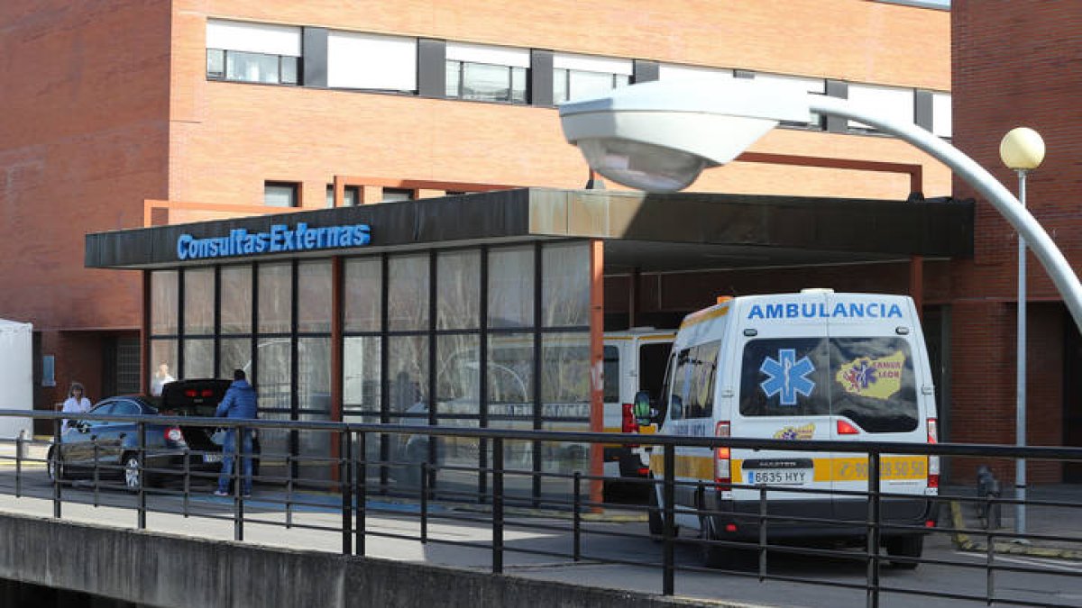 Área de urgencias del Hospital de El Bierzo. LUIS DE LA MATA