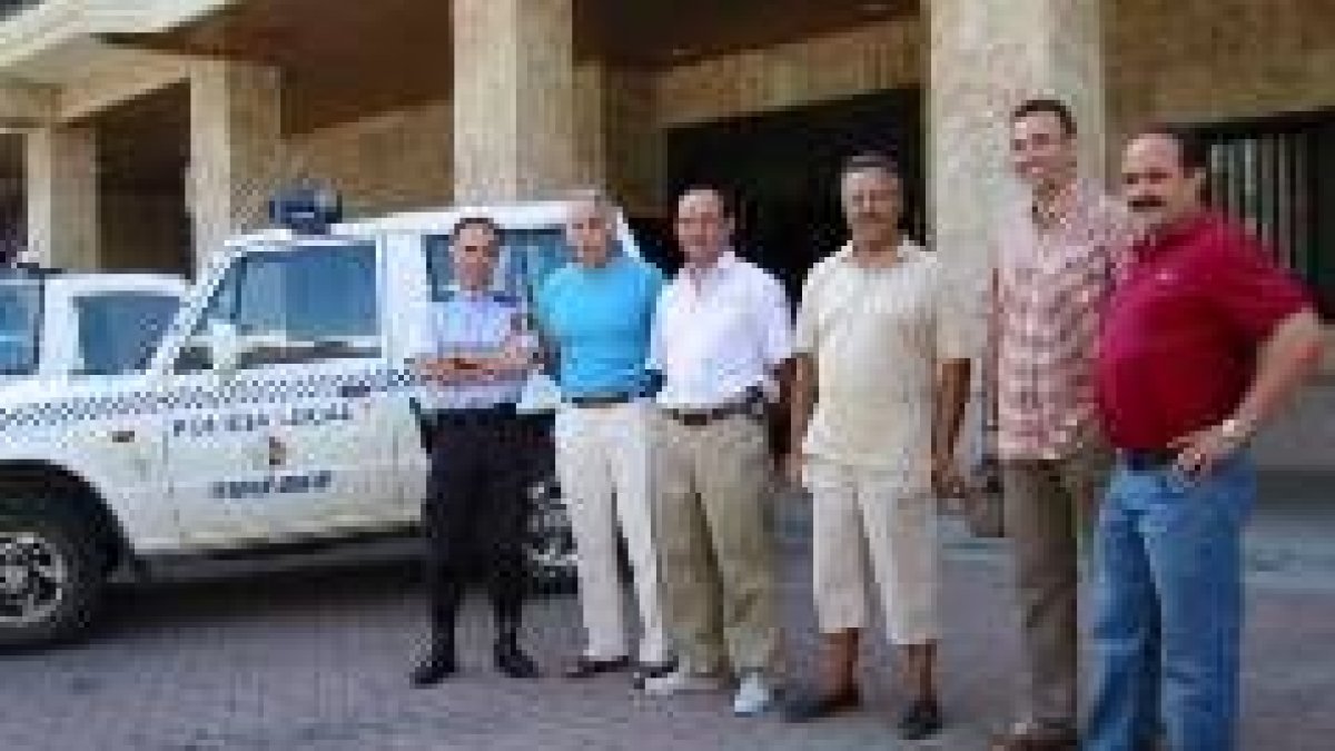 Los jefes de la Policía Local de la provincia reunidos ayer en Bembibre