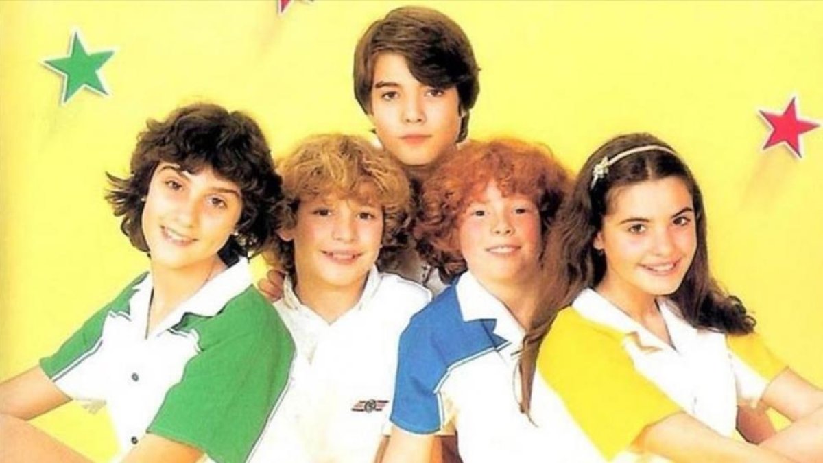 La formación original de Parchís.