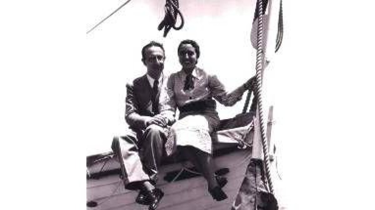Fernando Crespo y María de Miguel, durante su etapa de novios