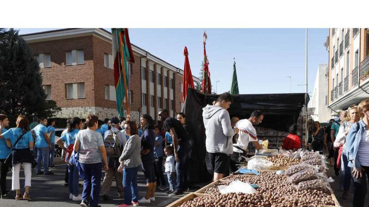 Una de las romerías más multitudinarias se celebra cada 5 de octubre en la localidad de La Virgen del Camino con la celebración de San Froilán. MARCIANO PÉREZ