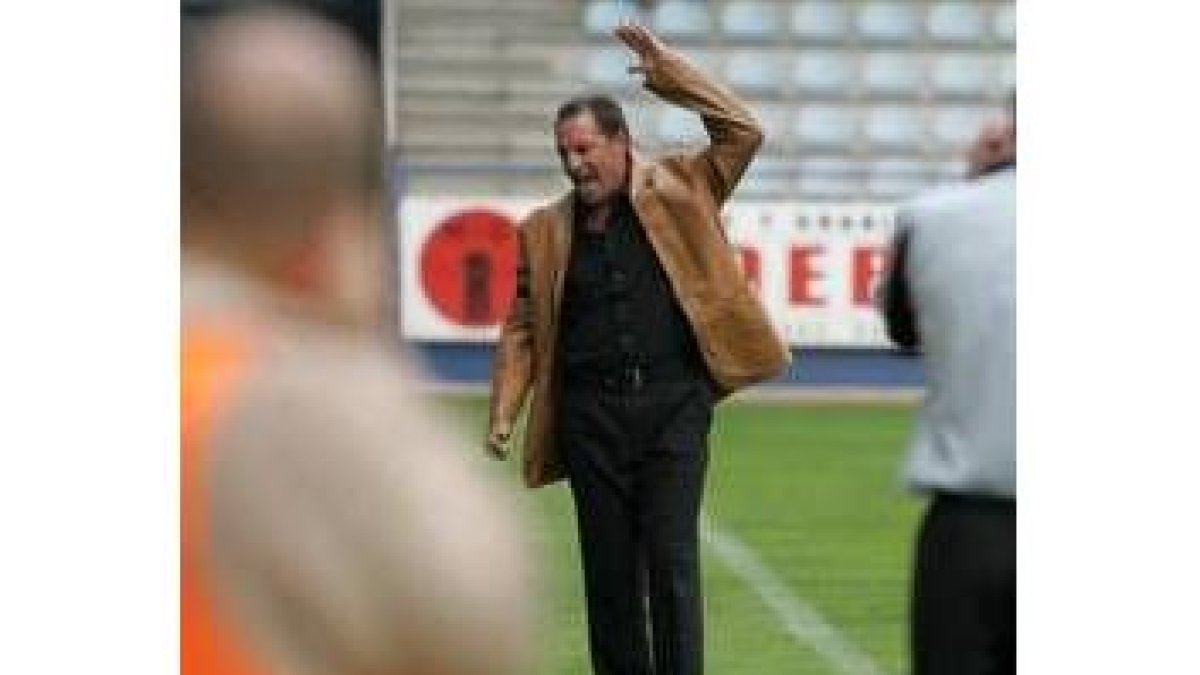 Hasta el técnico se mostró ayer más participativo que en otras ocasiones