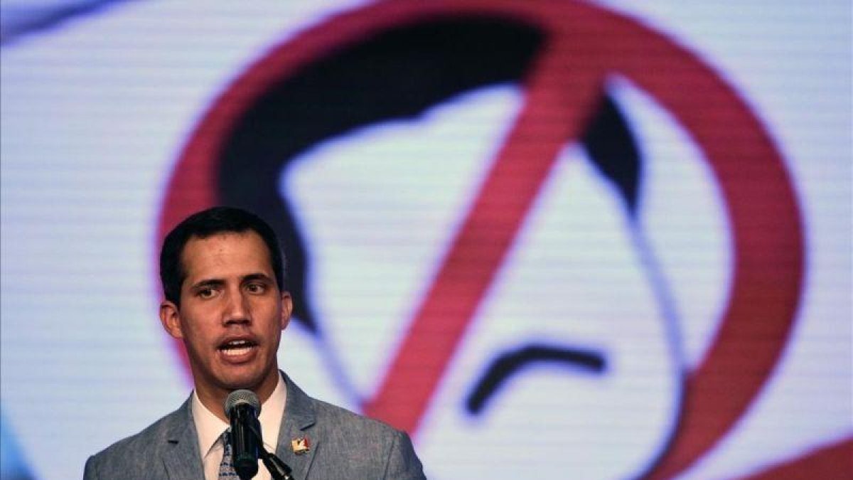 El presidente interino y de la Asamblea Nacional de Venezuela, Juan Guaidó.