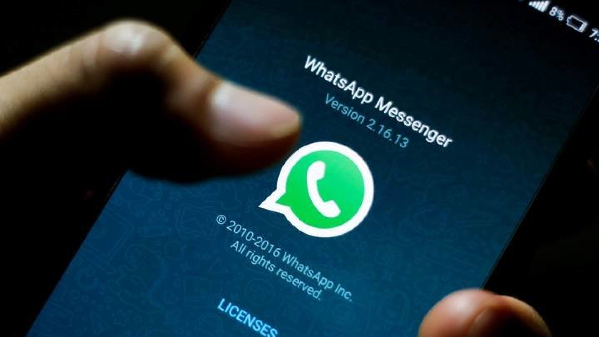 Logotipo del popular servicio de mensajería instantánea en internet WhatsApp, propiedad de Facebook. B. TONGO