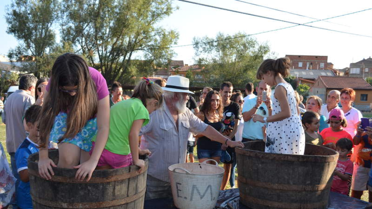 La estampa de la feria de la vendimia es singular en toda su extensión. MARCIANO PÉREZ