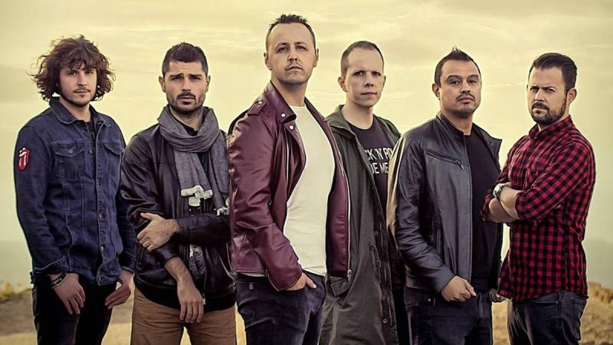 Los integrantes del quinteto gallego Tregua que lidera Mario García. DL