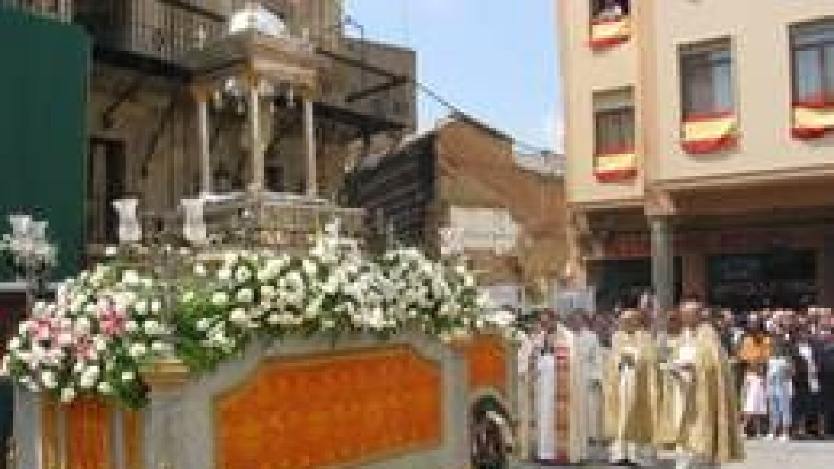 El Corpus se celebra en numerosos pueblos de la provincia