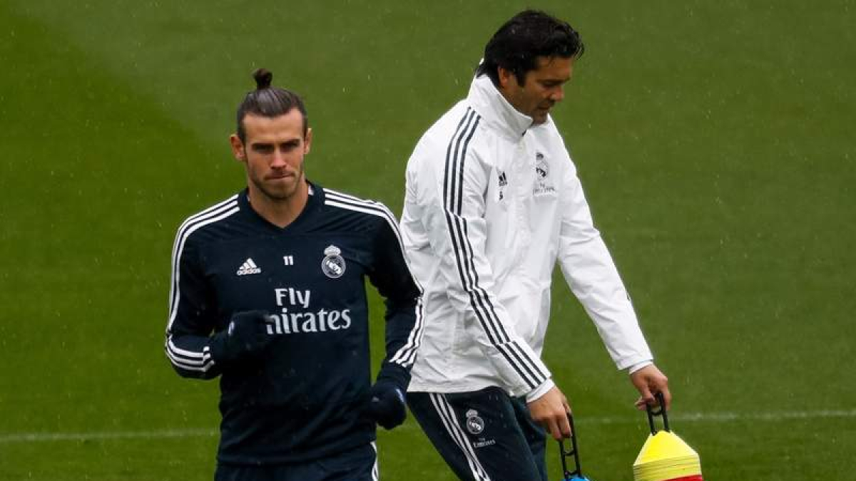 Solari realizó el primer entrenamiento como entrenador del Real Madrid. EMILIO NARANJO