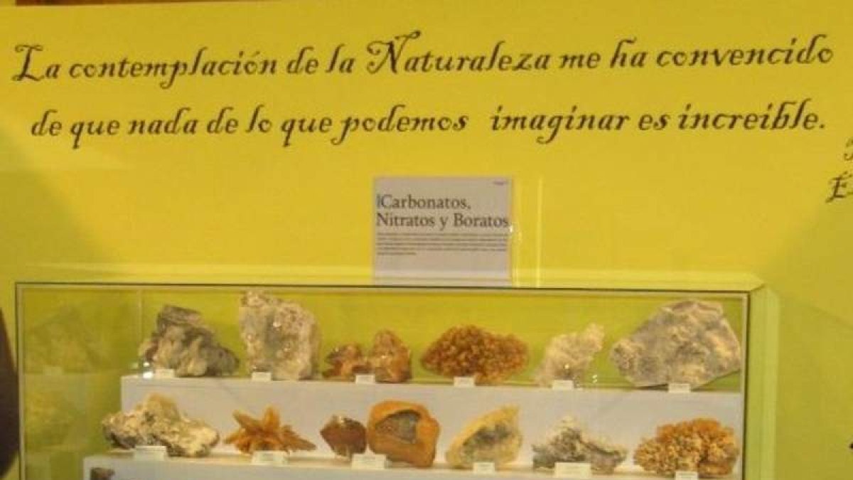 Imagen de archivo de parte del material expuesto. DL