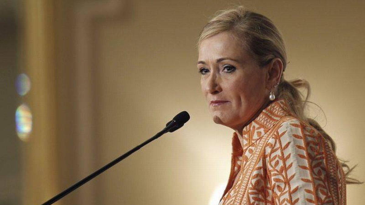 La delegada del Gobierno en Madrid, Cristina Cifuentes.
