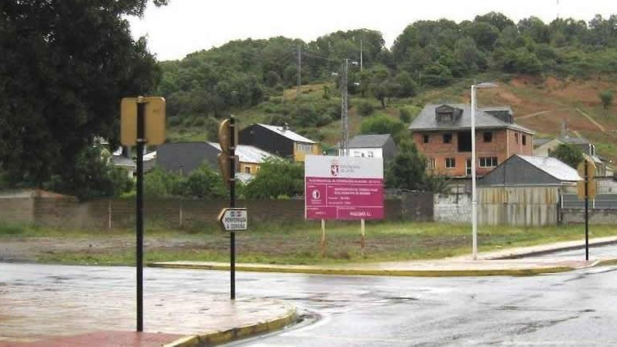 Terrenos en los que se ubicará la terminal de autobuses.