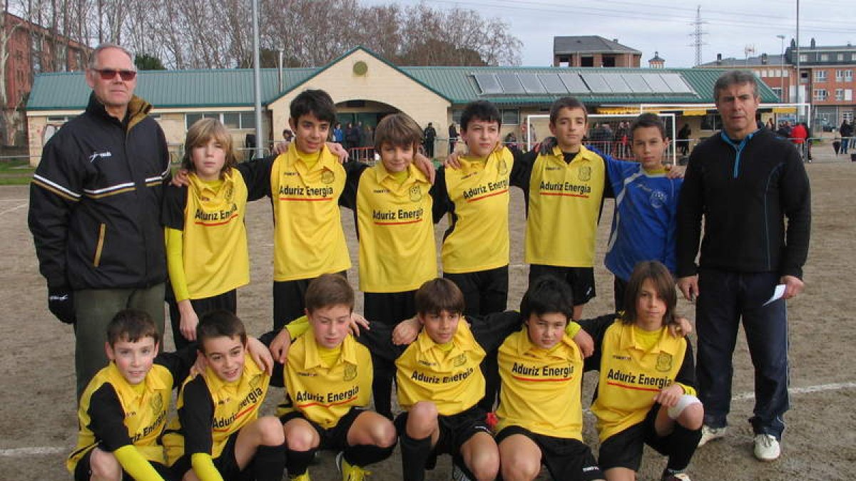 Formación del Cuatrovientos, campeón de la 1.ª Alevín.