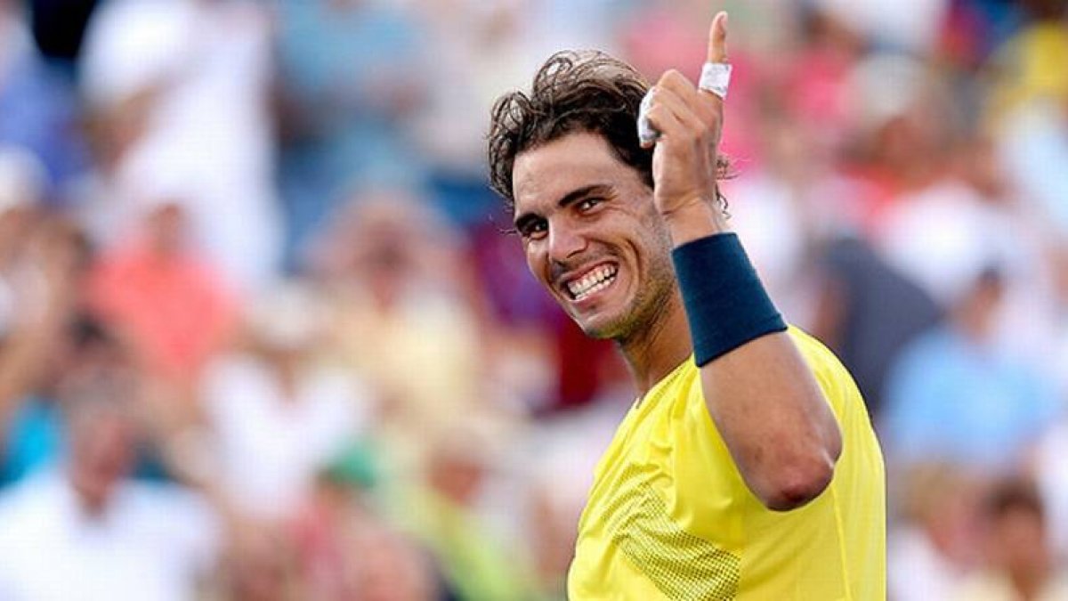 Nadal, tras imponerse a Berdych en semifinales de Cincinnati.