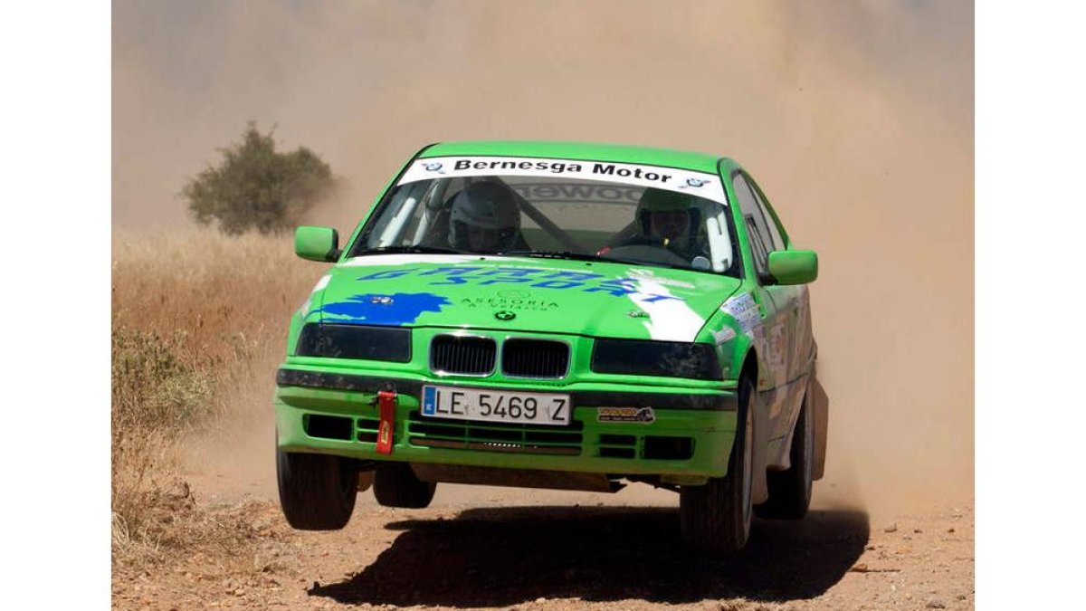 Robledo de la Valdocina presenció una emocionante prueba de rallysprint. DL