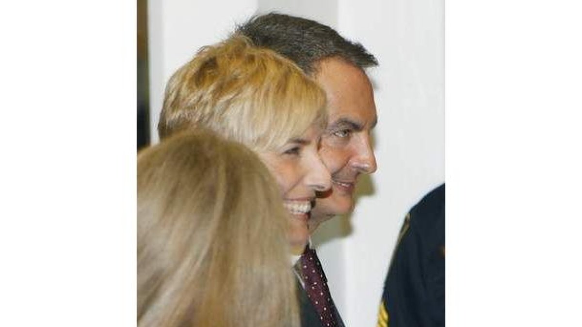 Sonsoles Espinosa y Rodríguez Zapatero.