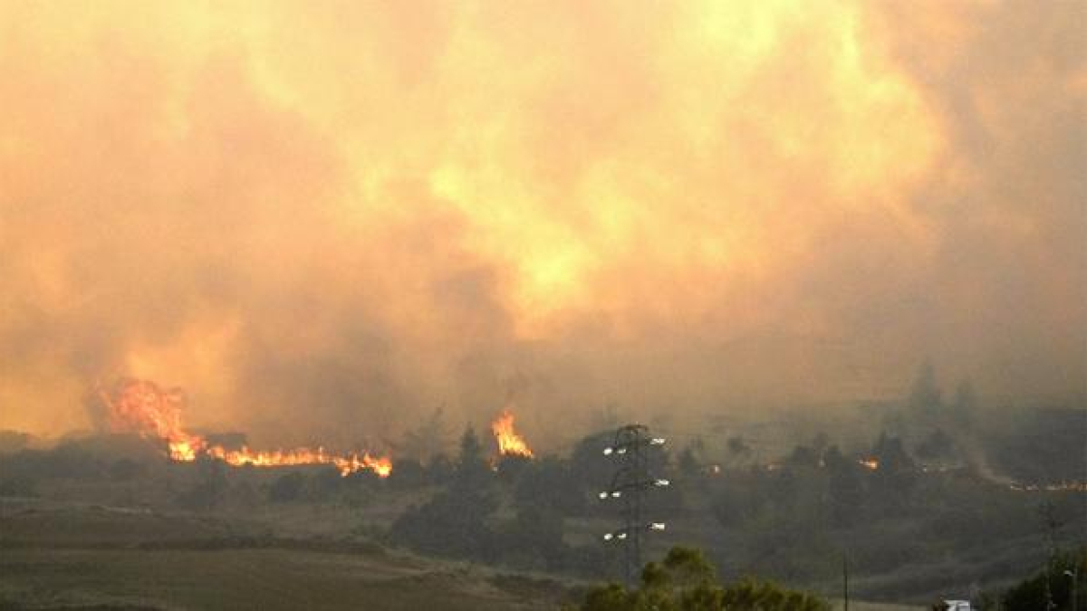 Incendio en Gran Canaria