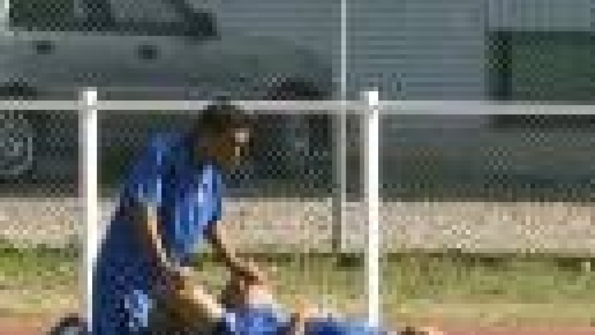 El canario Jotha debutó el domingo con la Deportiva en partido oficial